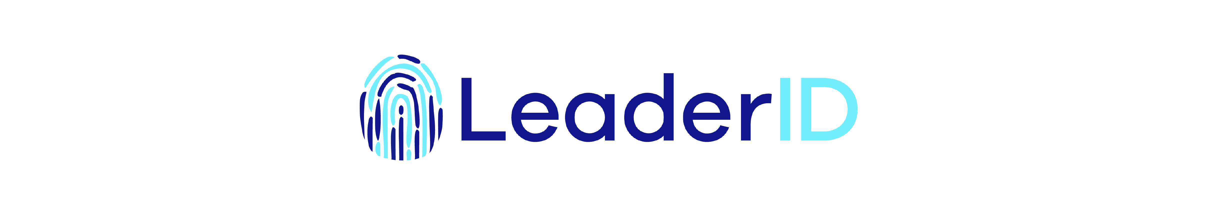 LeaderID navy and sky blue