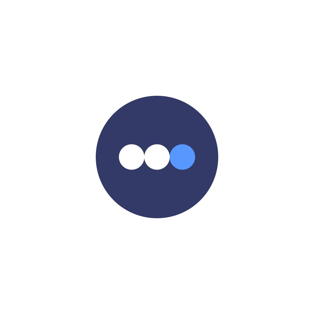 Mark circle dark BG